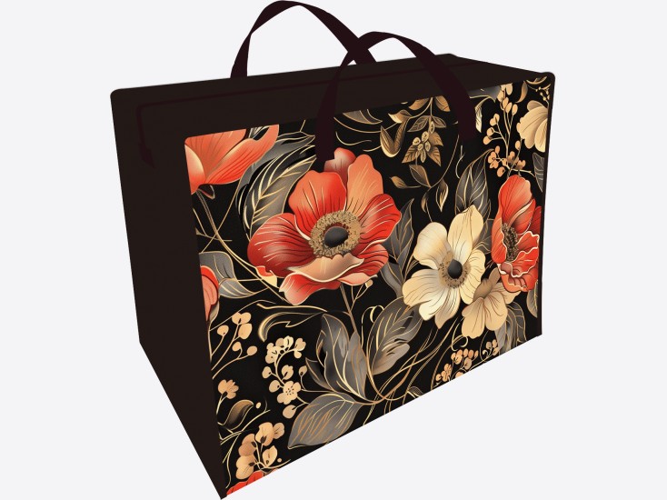 Sac de rangement "Fleurs"