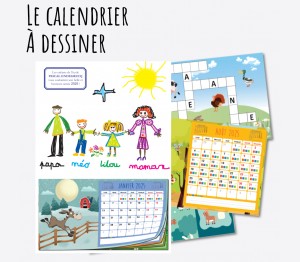 Calendrier à dessiner