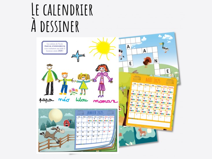 Calendrier à dessiner