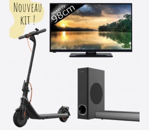 Tombola 100% gagnant (Smart TV 98 cm) - Kit 10