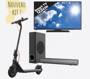 Tombola 100% gagnant (smart tv 122 cm) - Kit 29