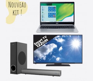 Tombola 100% gagnant (PC HP 15.6") -  Kit 40