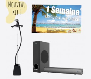 Tombola Maxi Bénéfices (séjour) -  Kit 33