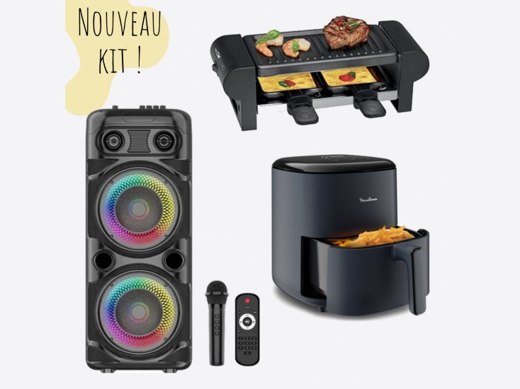 Tombola à vos couleurs (Friteuse sans huile Air Fryer XL Moulinex) - Kit 36