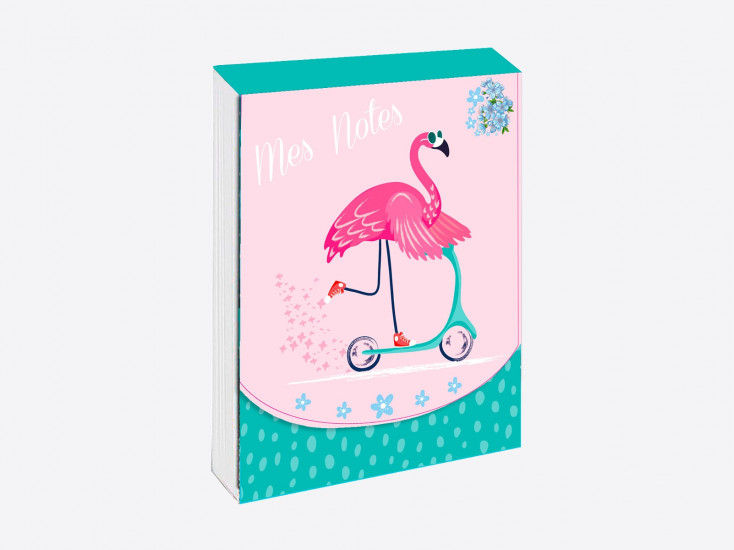 Pocket note "Flamingo"